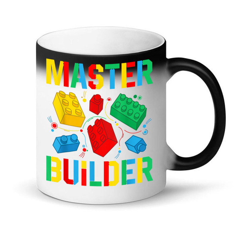 Master Builder Kids Building Blocks Brick Toy Mast Magic Mug | Artistshot