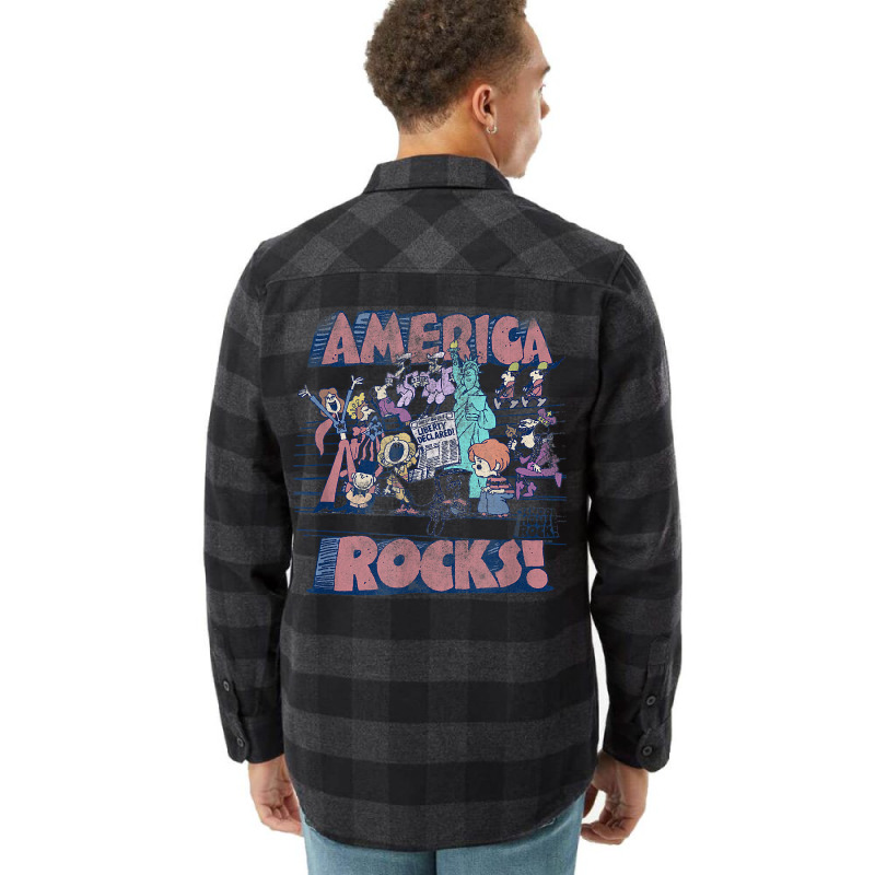 Schoolhouse Rock America Rocks T Shirt Flannel Shirt | Artistshot