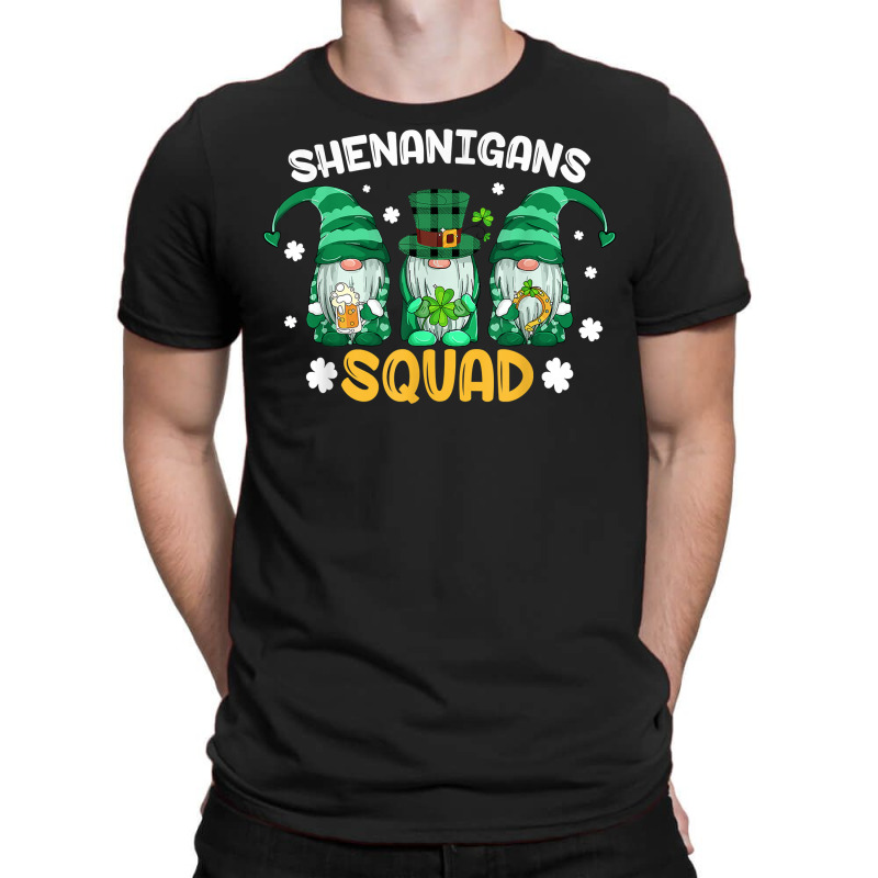 Shenanigans Squad St Patricks Day Gnomes Green Pro T-shirt | Artistshot