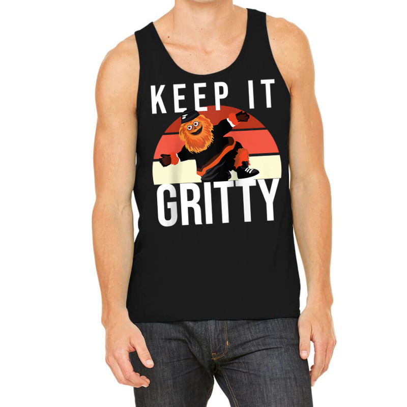 Keep It Gritty And Rock Philadelphia Raglan Baseba Tank Top | Artistshot