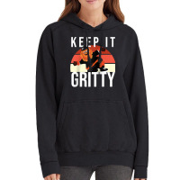 Keep It Gritty And Rock Philadelphia Raglan Baseba Vintage Hoodie | Artistshot