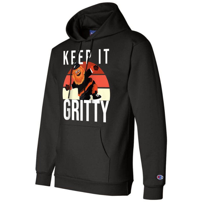 Keep It Gritty And Rock Philadelphia Raglan Baseba Champion Hoodie | Artistshot