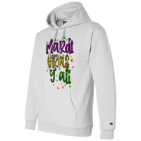 Mardi Gras Yall Funny Vinatage New Orleans Party S Champion Hoodie | Artistshot