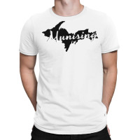 Munising Up Upper Peninsula Michigan Graphic Yoope T-shirt | Artistshot