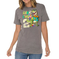 Kids Rawr I'm 2 Second Rex 2nd Birthday Dinosaur 2 Vintage T-shirt | Artistshot