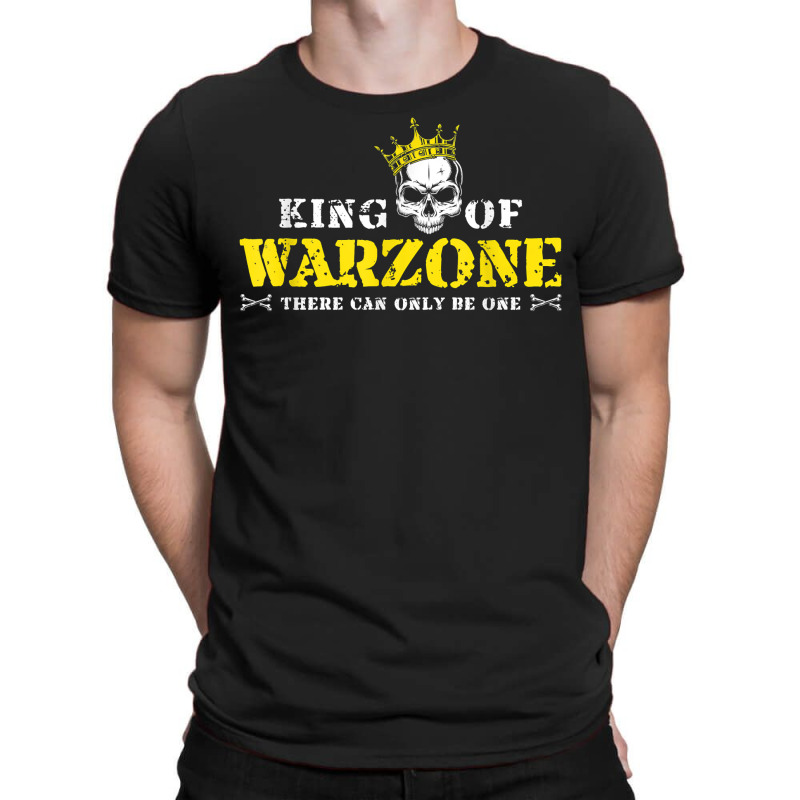 King Of Warzone Gamer Gift Calls For Duty Cod Gami T-shirt | Artistshot