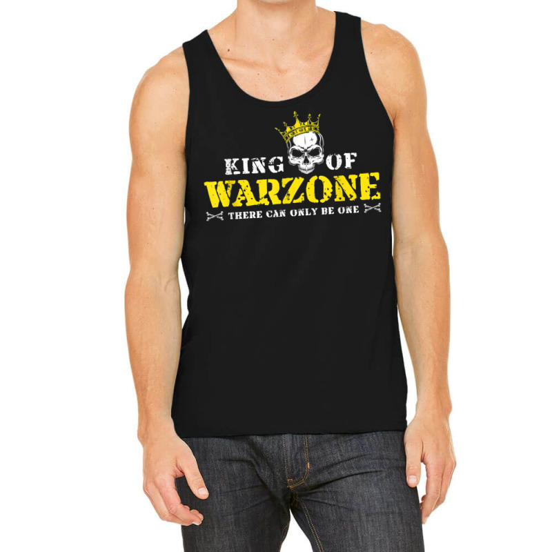 King Of Warzone Gamer Gift Calls For Duty Cod Gami Tank Top | Artistshot