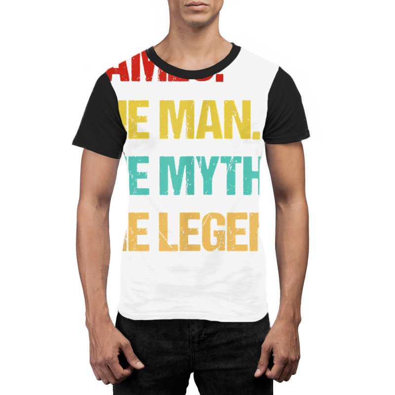 Mens James The Man The Myth The Legend T Shirt Graphic T-shirt | Artistshot