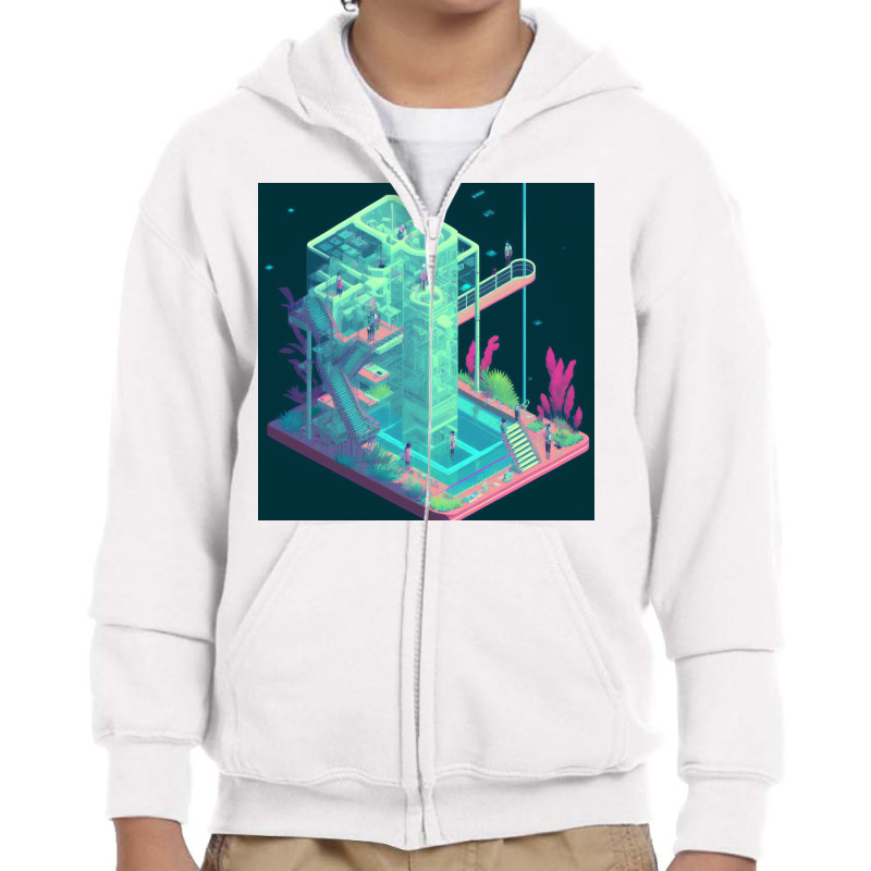 Family 3d Youth Zipper Hoodie by TheDol | Artistshot