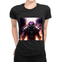 Scary Robots Xi Ladies Fitted T-shirt | Artistshot