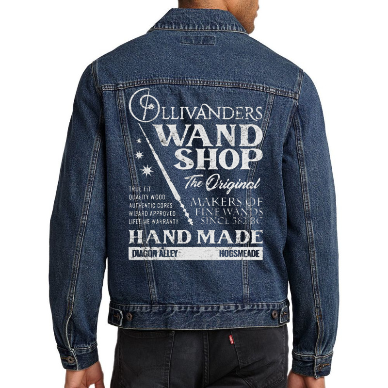 Ollivander 43 Men Denim Jacket by riolomehanl | Artistshot