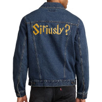 Siriusly Seriusly 2 Men Denim Jacket | Artistshot