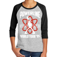 Powerline Stand Out World Tour 95 Youth 3/4 Sleeve | Artistshot