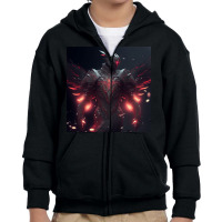 Robot Art Youth Zipper Hoodie | Artistshot