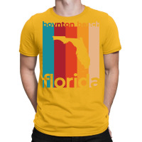 Boynton Beach Florida Retro Trending T-shirt | Artistshot