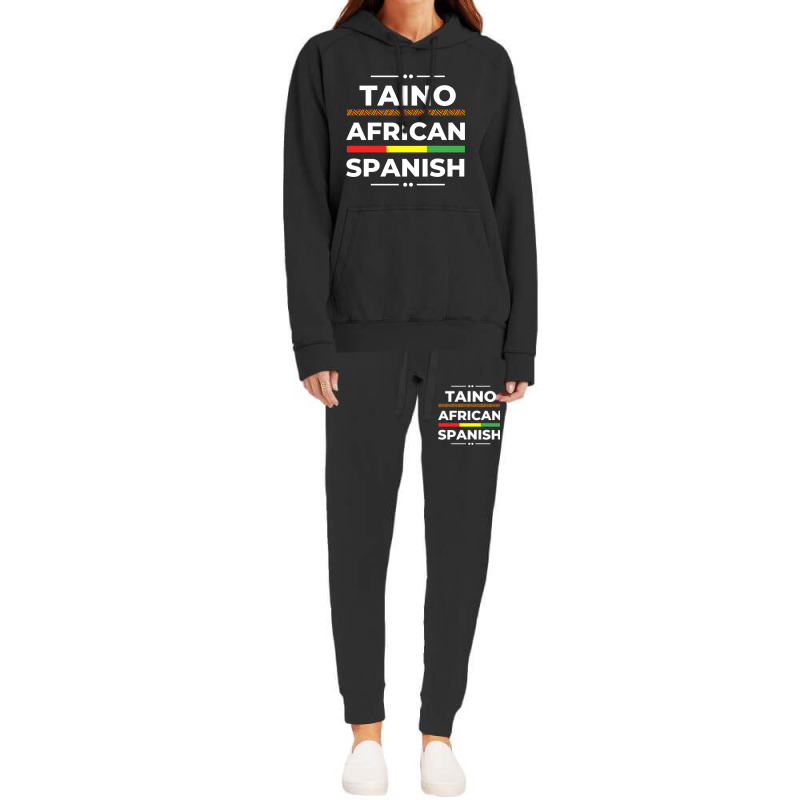 Taino African Spanish   Caribbean Afro Latin Proud Hoodie & Jogger set by wafaha | Artistshot