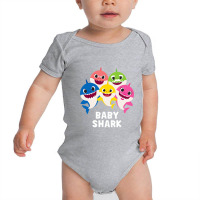 Pinkfong Baby Shark Baby Bodysuit | Artistshot