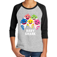 Pinkfong Baby Shark Youth 3/4 Sleeve | Artistshot