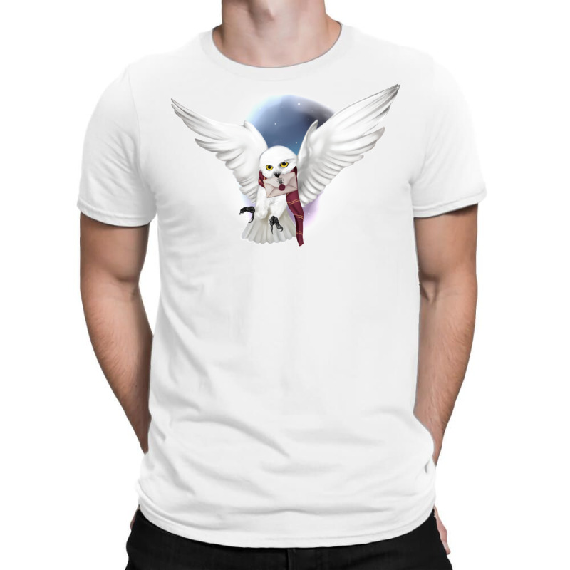 Snowy White Owl 49 T-Shirt by riolomehanl | Artistshot