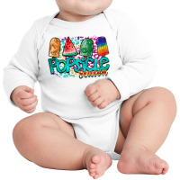 Popsicle Season Long Sleeve Baby Bodysuit | Artistshot