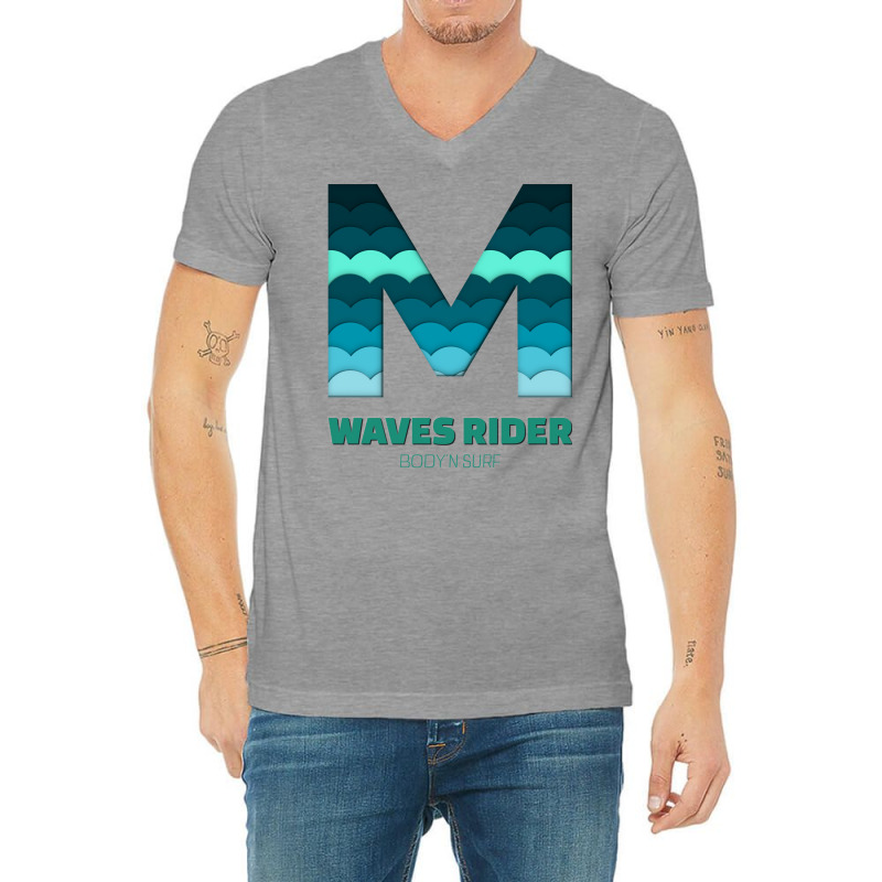 Bodyn Surf V-neck Tee | Artistshot