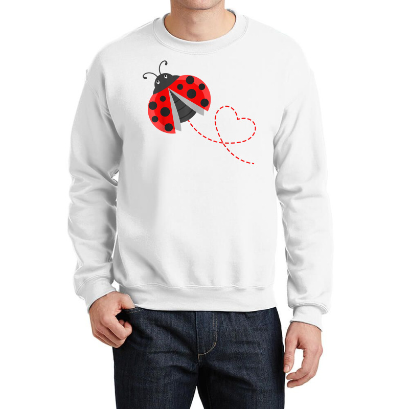 Ladybeetle Ladybugs Nature Lover Insect Fans Entom Crewneck Sweatshirt | Artistshot