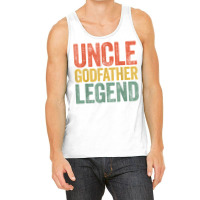 Mens Uncle Godfather Legend T Shirt Father's Day T Tank Top | Artistshot