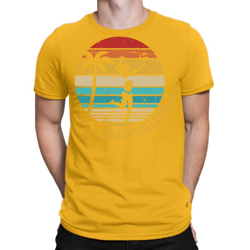 Beach Volleyball Vintage Retro Stars T-shirt | Artistshot