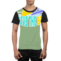 I Drive The Boat Waterskiing Yellow Graphic T-shirt | Artistshot