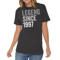 Legend Since 1997 Funny 24 Years Old 24th Birthday Vintage T-shirt | Artistshot