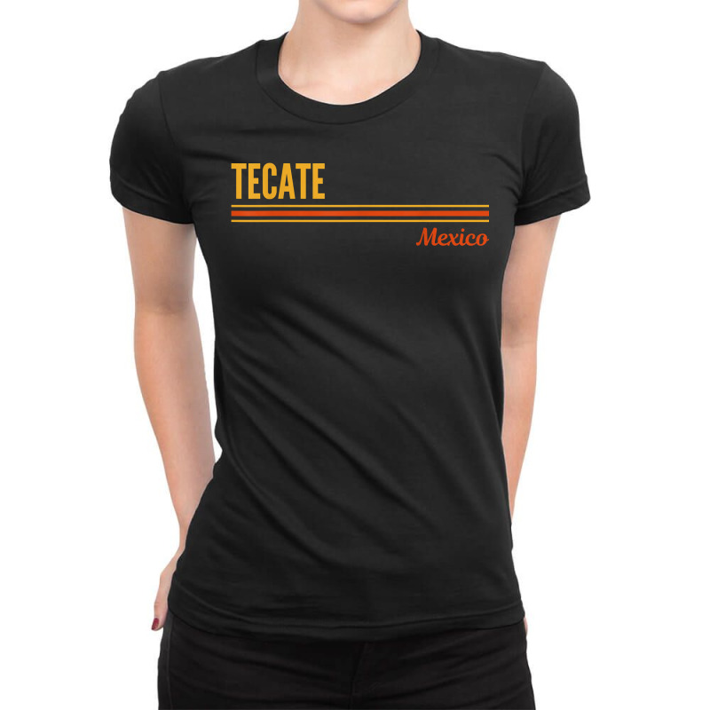 Tecate Mexico T Shirt Ladies Fitted T-Shirt by ryniuga | Artistshot