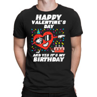 Heart Dab Happy Valentines Day Birthday Boys Girls T-shirt | Artistshot