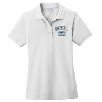 Martinsville Missouri Mo Vintage Athletic Sports Ladies Polo Shirt | Artistshot