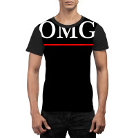 T Shirt That Says The Word   Omg   On It  Funny Gi Graphic T-shirt | Artistshot