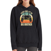 Leveling Up To Big Brother 2023 Funny Gamer Vintag Vintage Hoodie | Artistshot