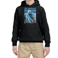 Funny Jumpscare Lobster Meme Blue Crustacean Youth Hoodie | Artistshot