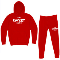 Tennis Racket And Ball Funny Hoodie & Jogger Set | Artistshot