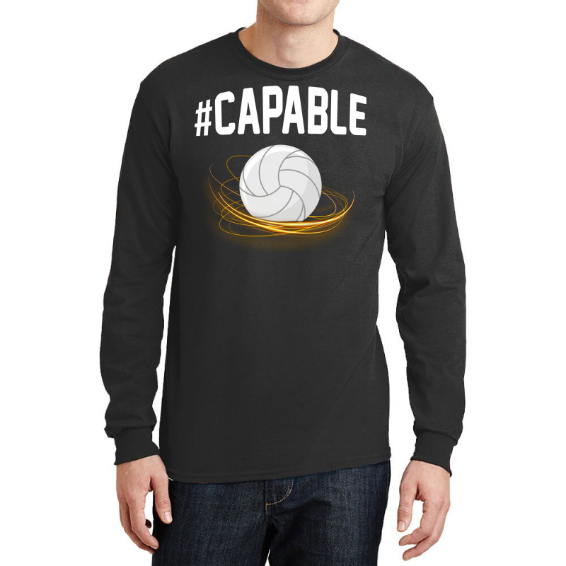 Volleyball Capable Sport Trending Long Sleeve Shirts by zelekmanfraw | Artistshot