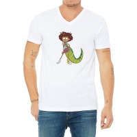 Anne Newt Tail V-neck Tee | Artistshot