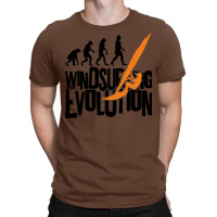 Windsurfing Evolution Girl T-shirt | Artistshot