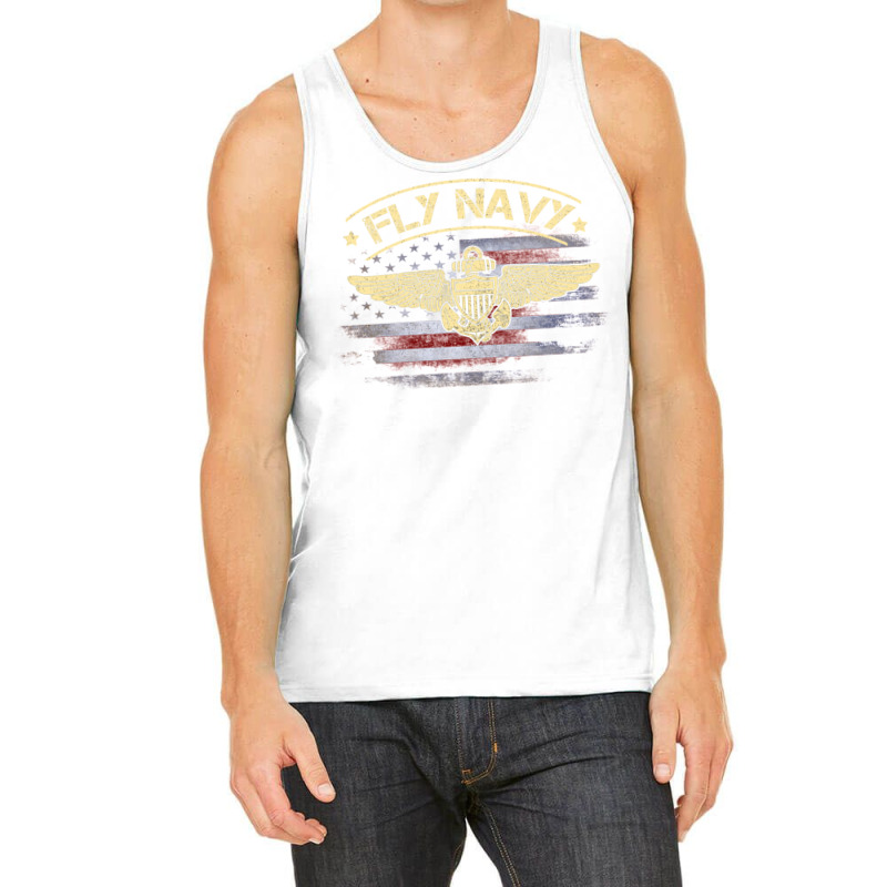 Classic Naval Officer Pilot Wings Long Sleeve T Sh Tank Top by heffopance | Artistshot