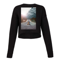 Mountain Guest Cropped Sweater | Artistshot