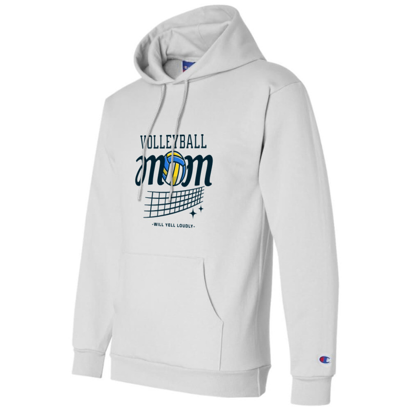 Voley Ball Mom Tumblr Champion Hoodie | Artistshot