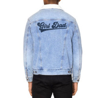 Mens Girl Dad T Shirt Unisex Sherpa-lined Denim Jacket | Artistshot