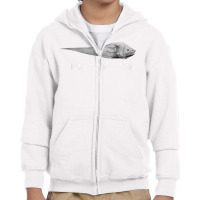 Bony Eared Assfish Tank Top Youth Zipper Hoodie | Artistshot