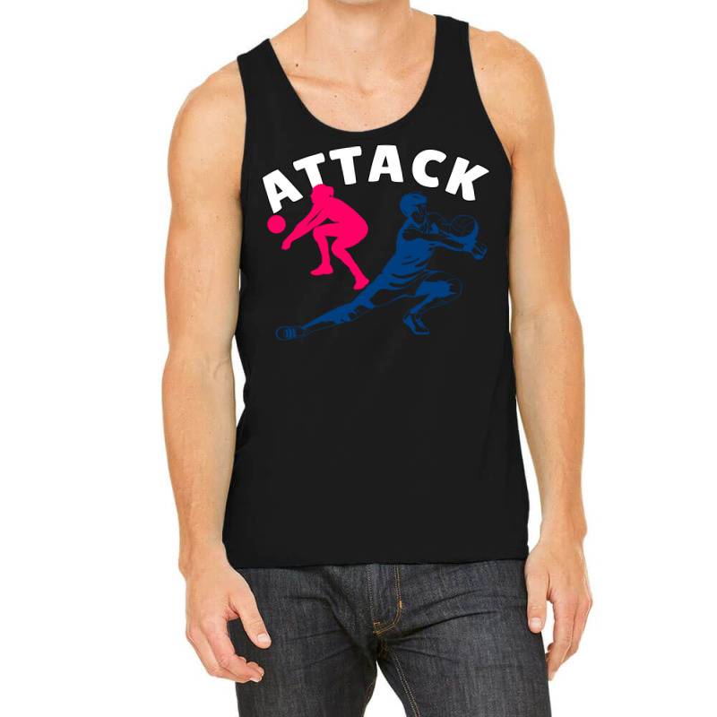 Volleyball Attack Music Tank Top | Artistshot