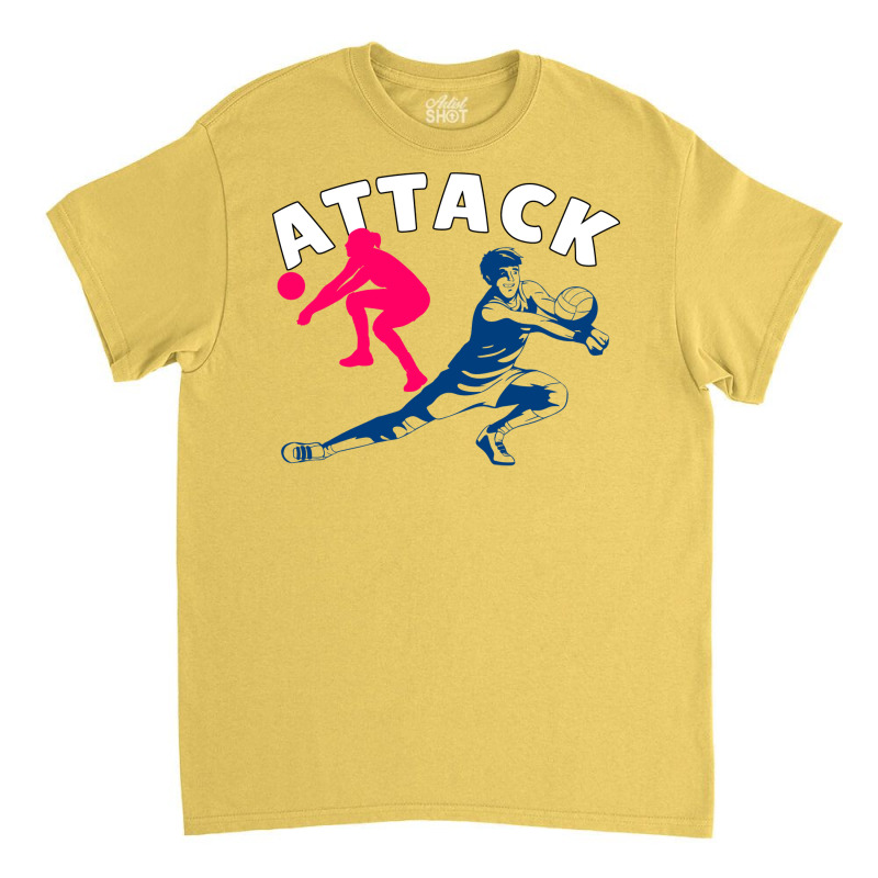 Volleyball Attack Music Classic T-shirt | Artistshot