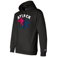 Volleyball Attack Music Champion Hoodie | Artistshot