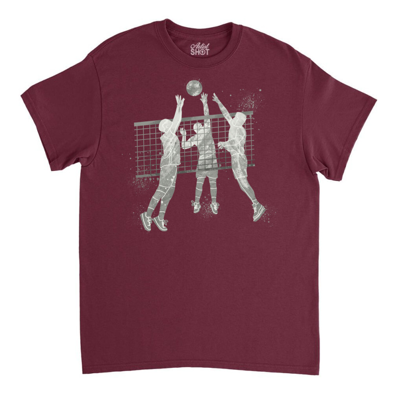 Volleyball Joust Cute Classic T-shirt by lindeaucterr | Artistshot