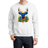 Third Eye Huichol Deer T Shirt Crewneck Sweatshirt | Artistshot